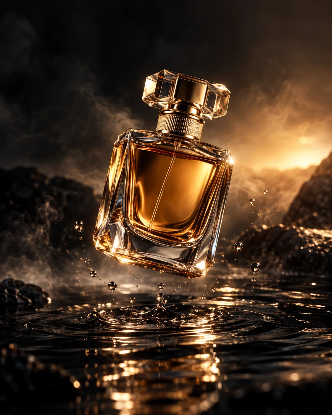 Perfume Dark Water Study