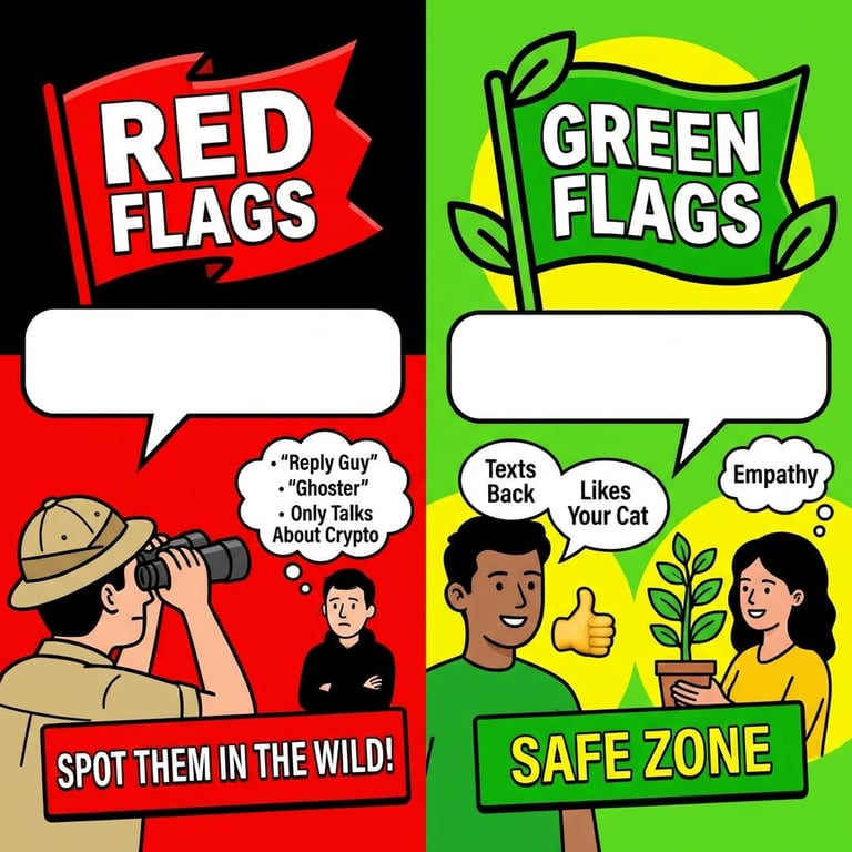 Red Flags vs Green Flags sample output variant