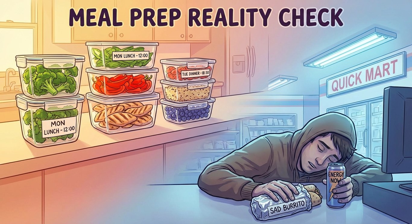 Meal Prep vs Reality
