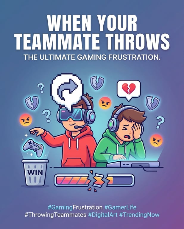 When Your Teammate Throws sample output variant