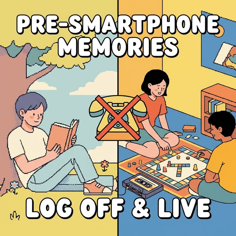 Pre-Smartphone Memories sample output variant