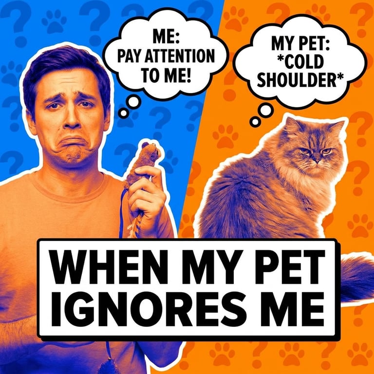 When My Pet Ignores Me sample output variant