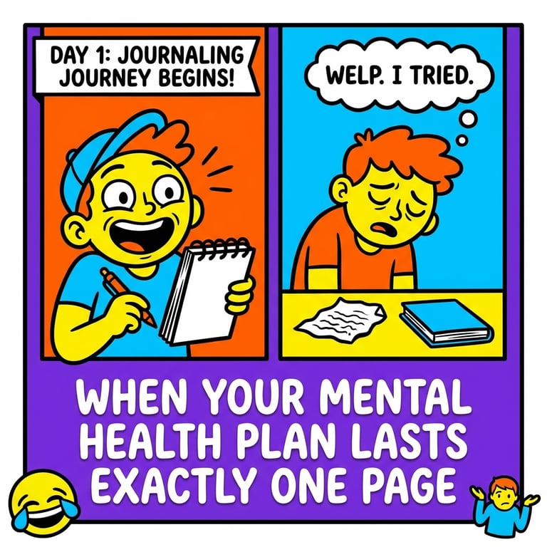 Journaling for Mental Health sample output variant