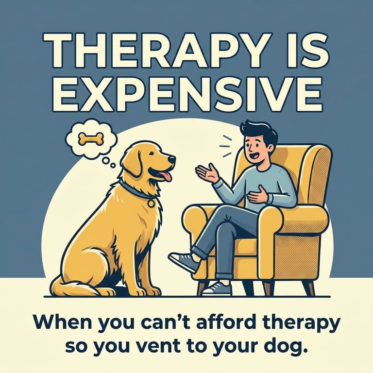Therapy Is Expensive sample output variant