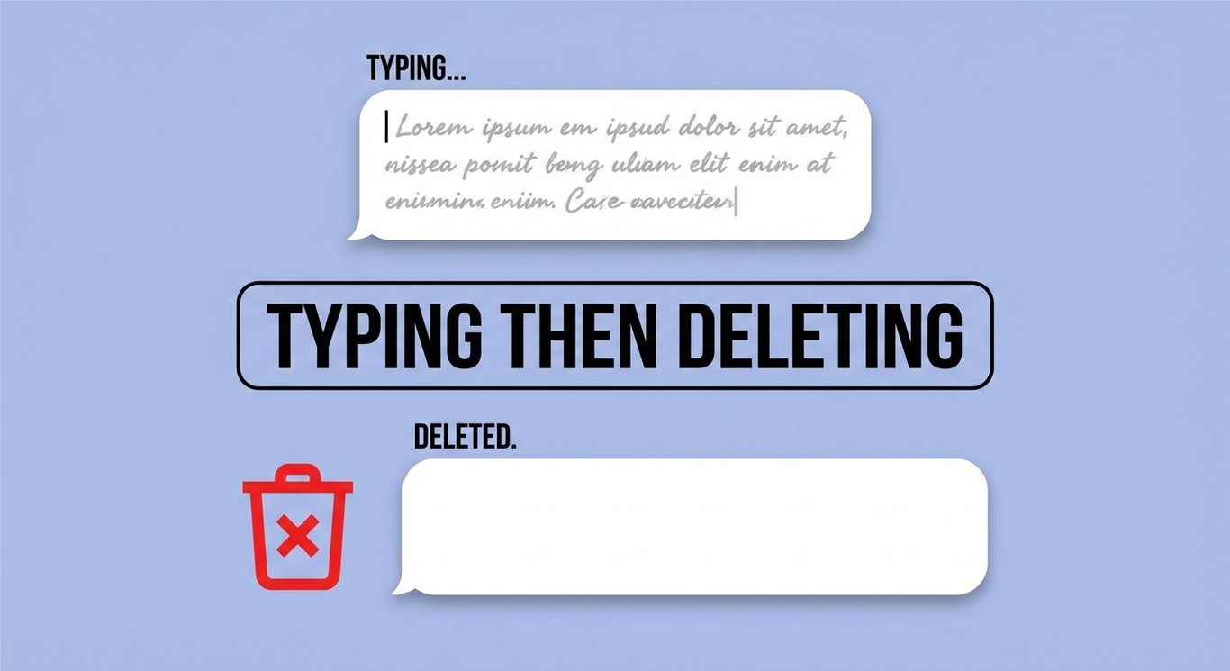 Typing Then Deleting sample output variant