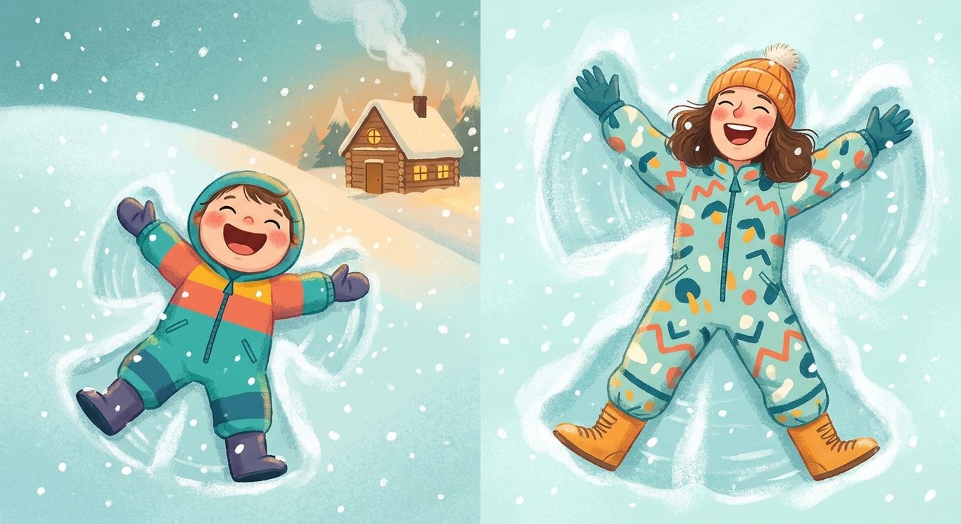 Snow Day Excitement as Adult