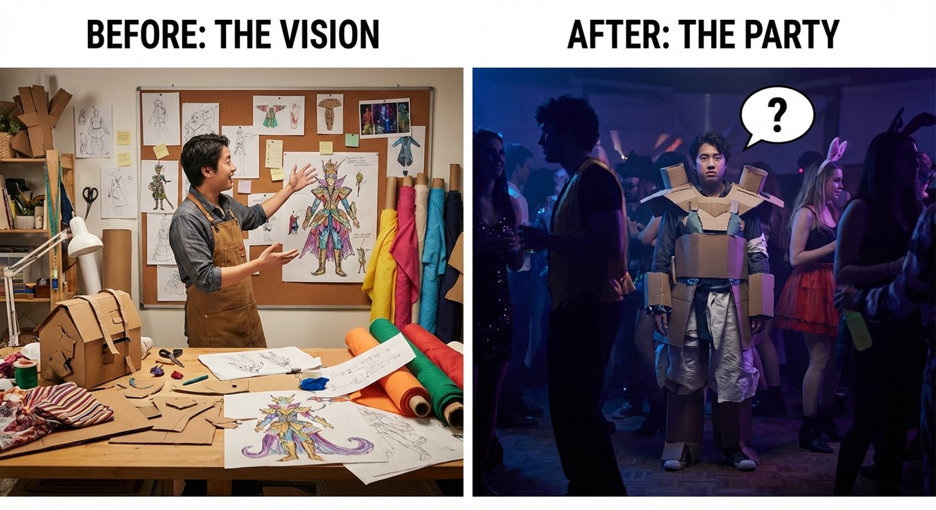Halloween Costume Overthinker