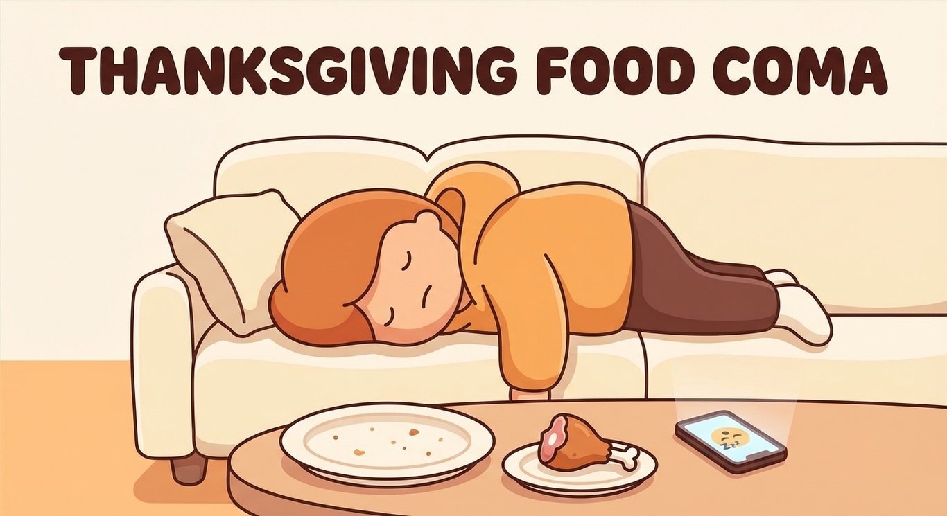 Thanksgiving Food Coma sample output variant