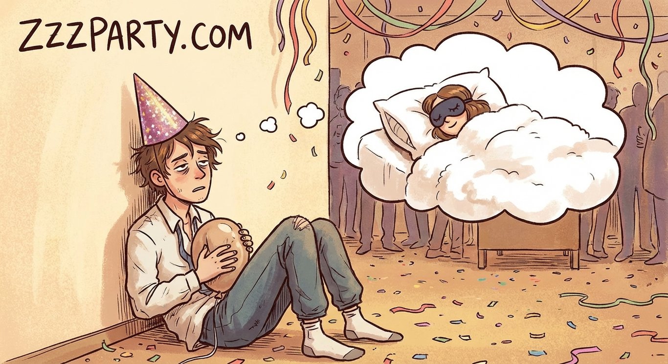 Birthday Party But Tired