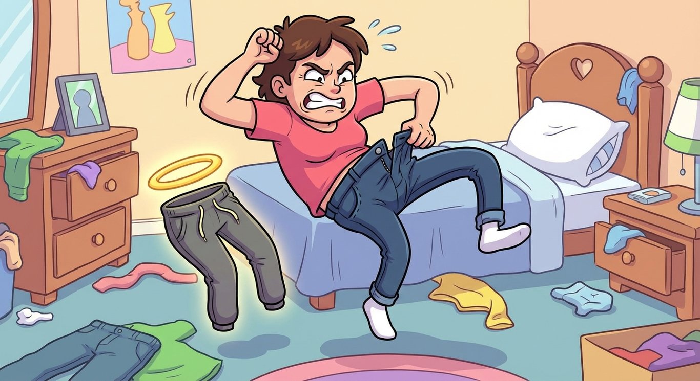 Jeans After Months of Sweatpants