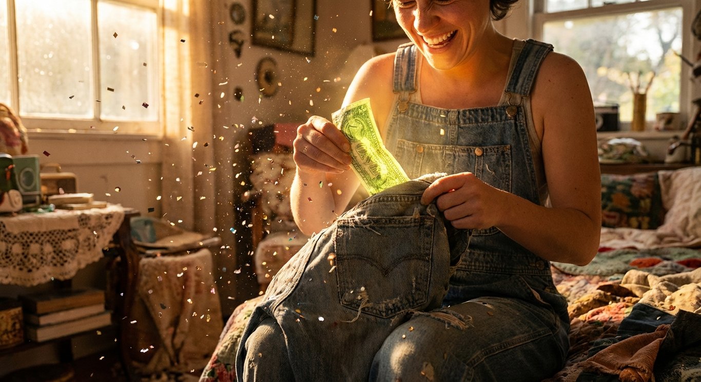 Finding Money in Old Clothes