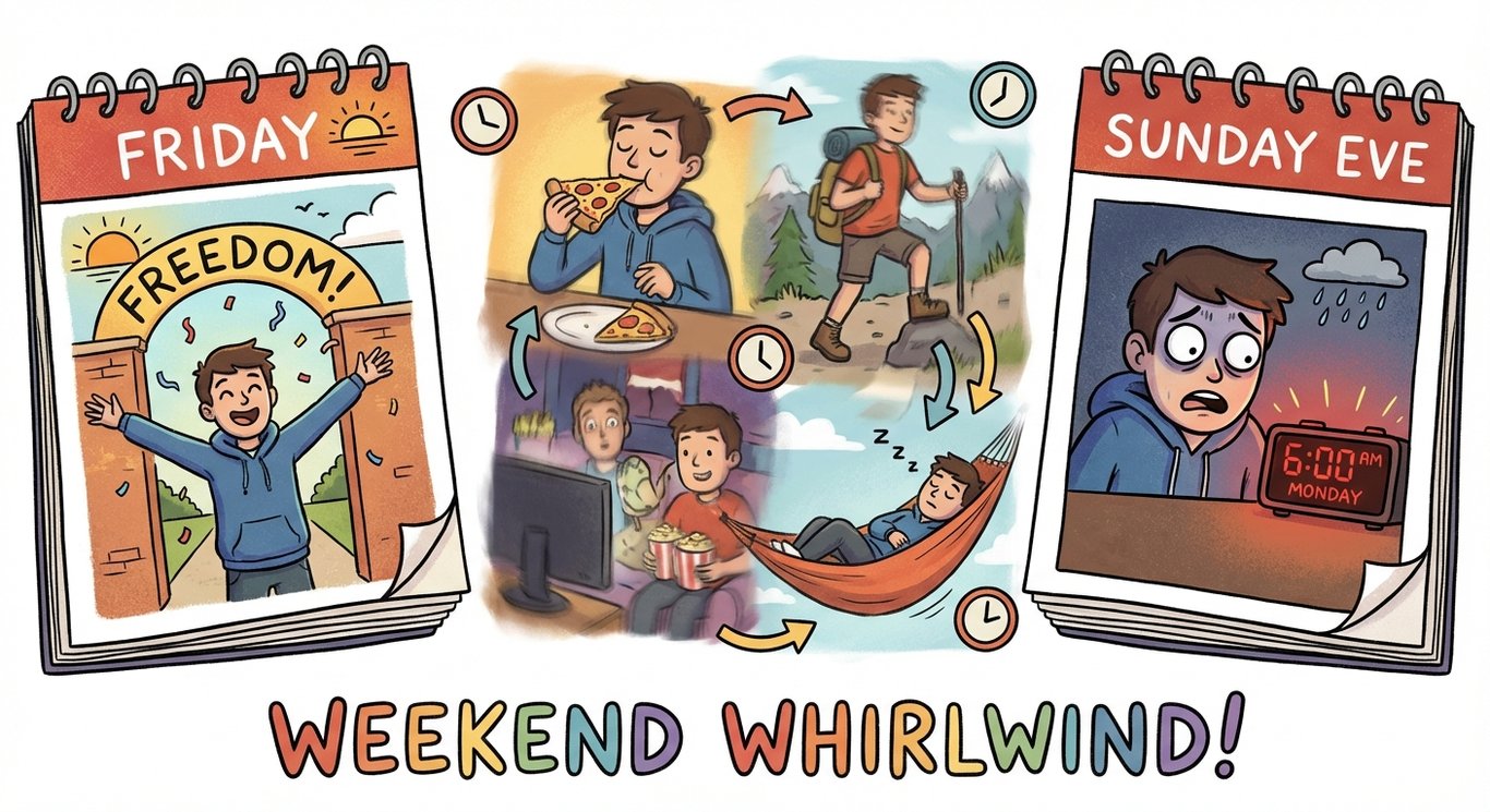 Weekend Goes Too Fast