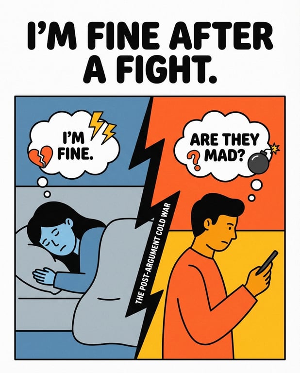 I'm Fine After a Fight sample output variant