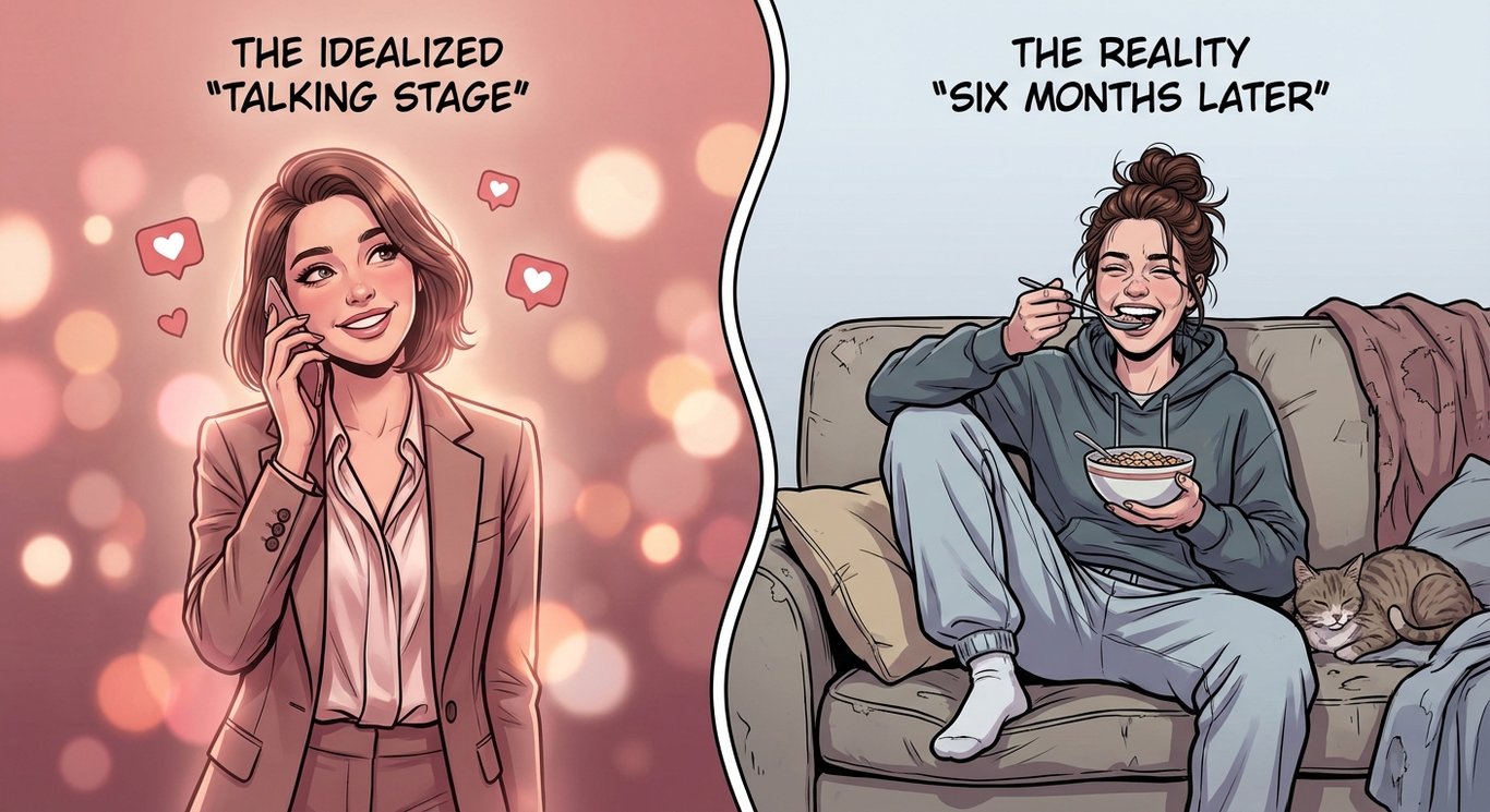 Talking Stage vs Reality