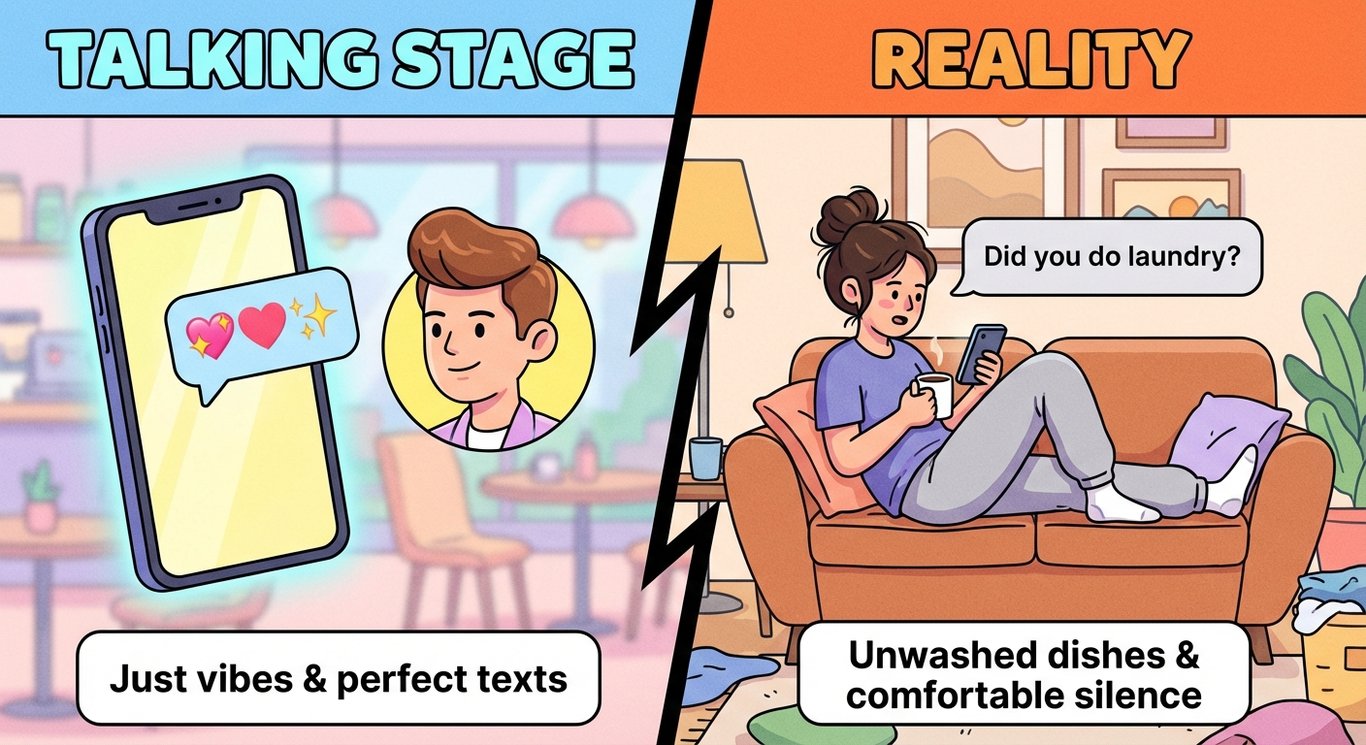 Talking Stage vs Reality sample output variant