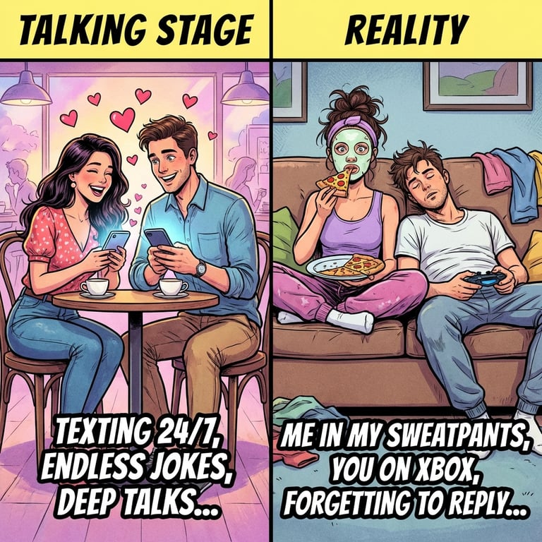 Talking Stage vs Reality sample output variant