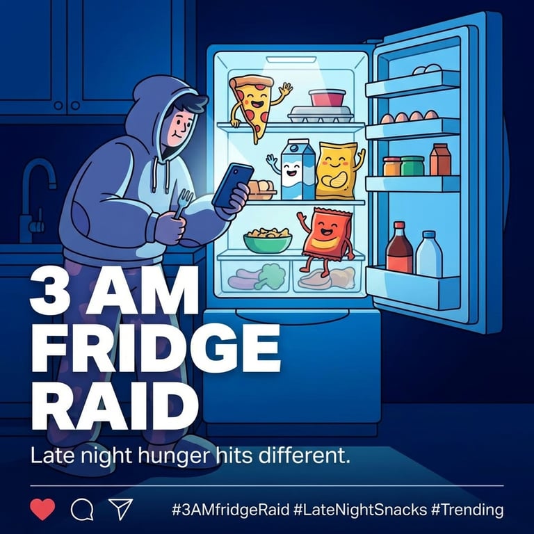 3 AM Fridge Raid sample output variant