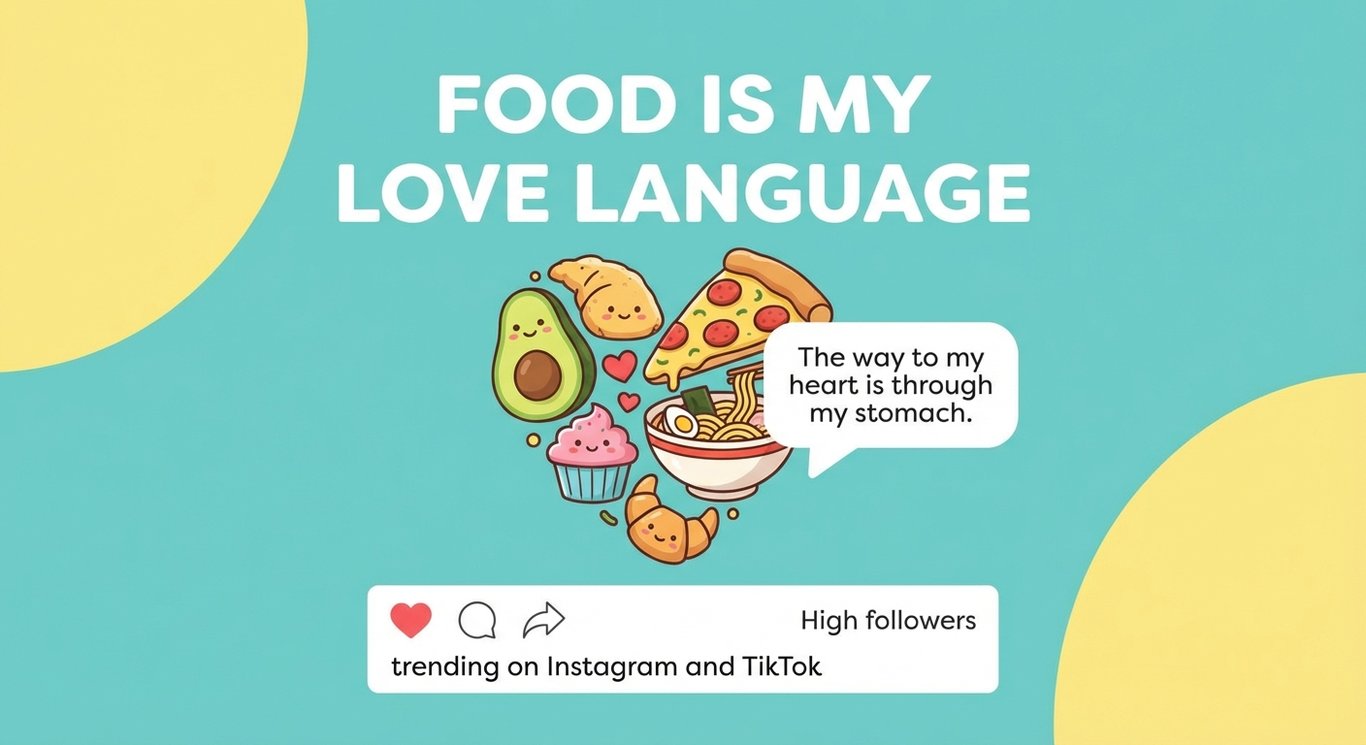 Food Is My Love Language sample output variant