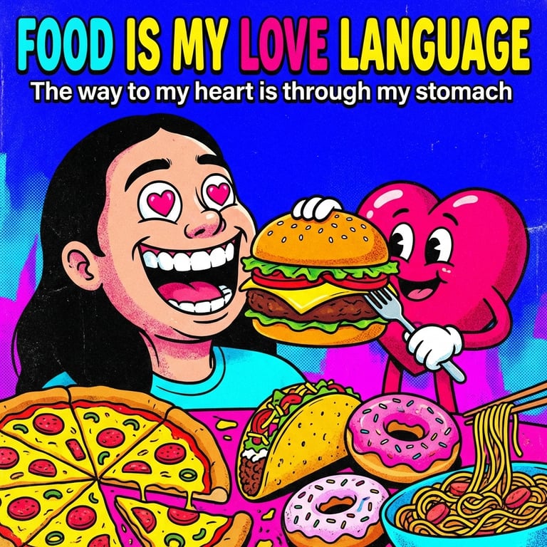 Food Is My Love Language sample output variant