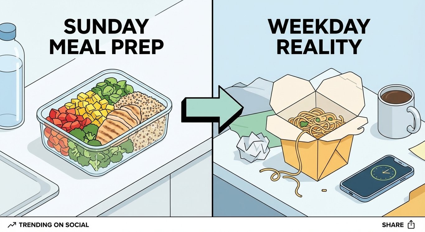Meal Prep vs Reality sample output variant