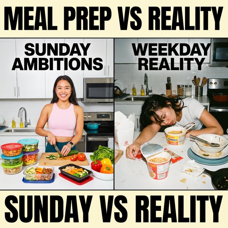 Meal Prep vs Reality sample output variant