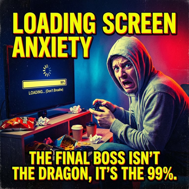 Loading Screen Anxiety sample output variant