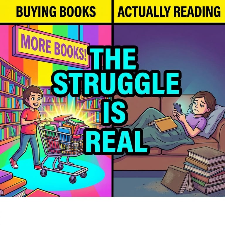 Bookshelf vs Actually Reading sample output variant