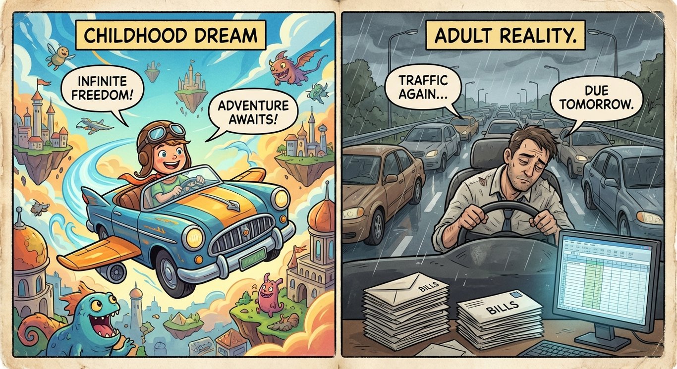 Childhood vs Adulthood