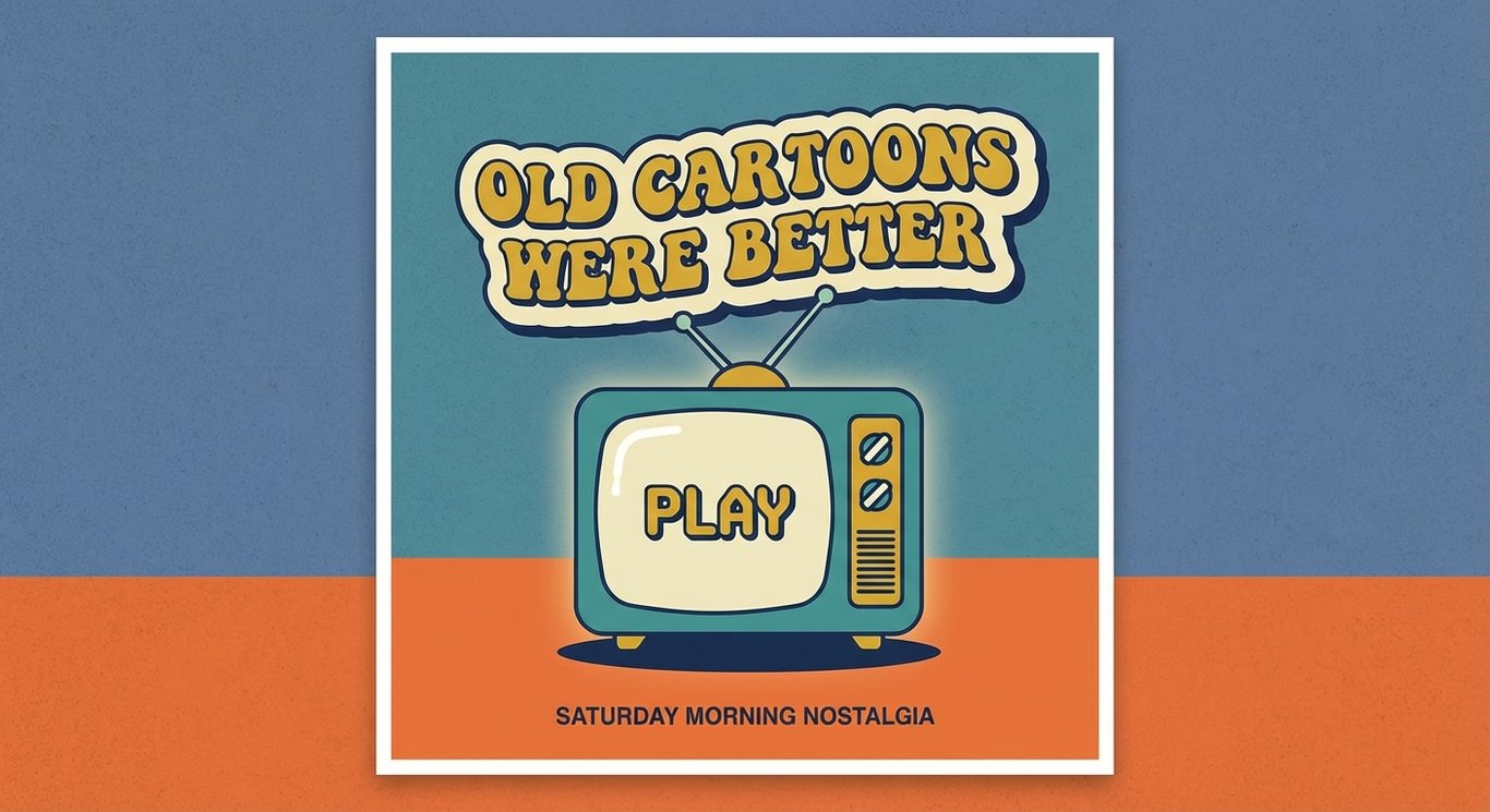 Old Cartoons Were Better sample output variant