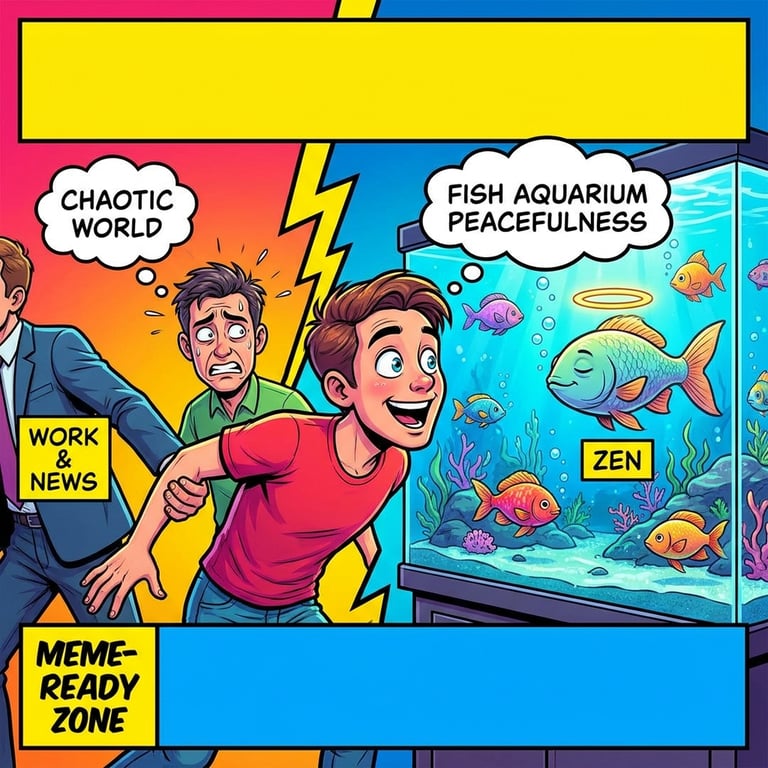 Fish Aquarium Peacefulness sample output variant