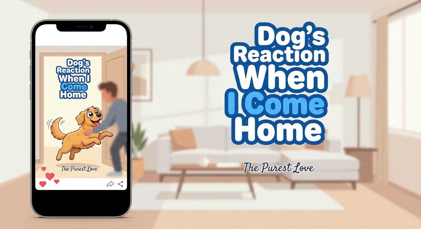 Dog's Reaction When I Come Home sample output variant