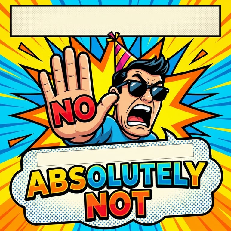 Absolutely Not sample output variant
