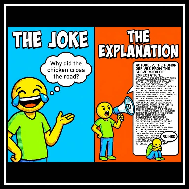 Explaining the Joke sample output variant