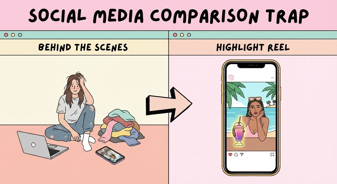 Social Media Comparison Trap sample output variant