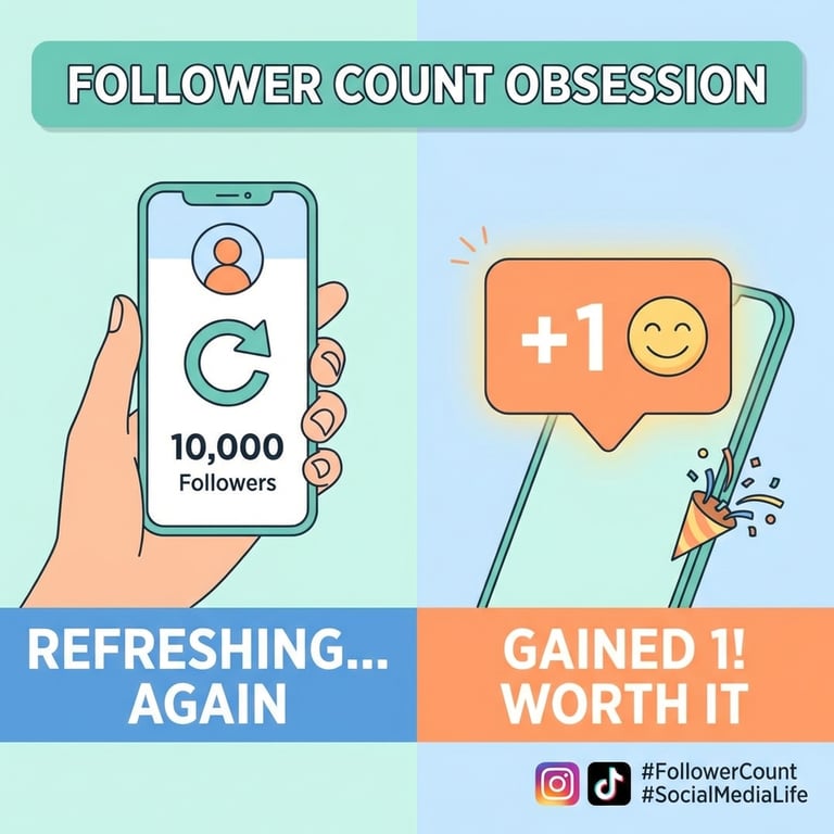 Follower Count Obsession sample output variant