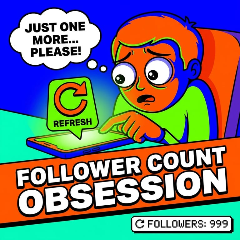 Follower Count Obsession sample output variant
