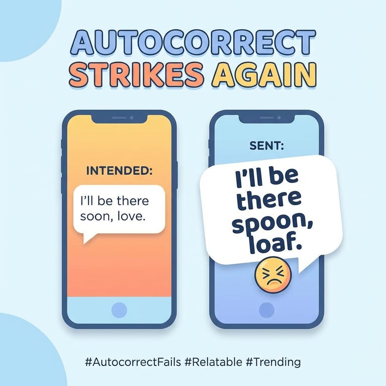 Autocorrect Strikes Again sample output variant