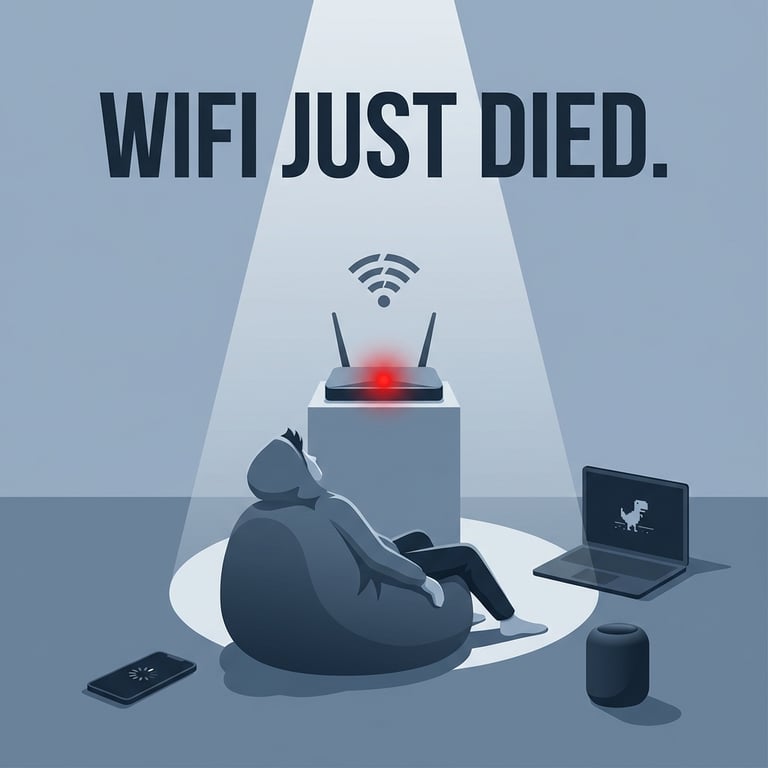 WiFi Just Died sample output variant