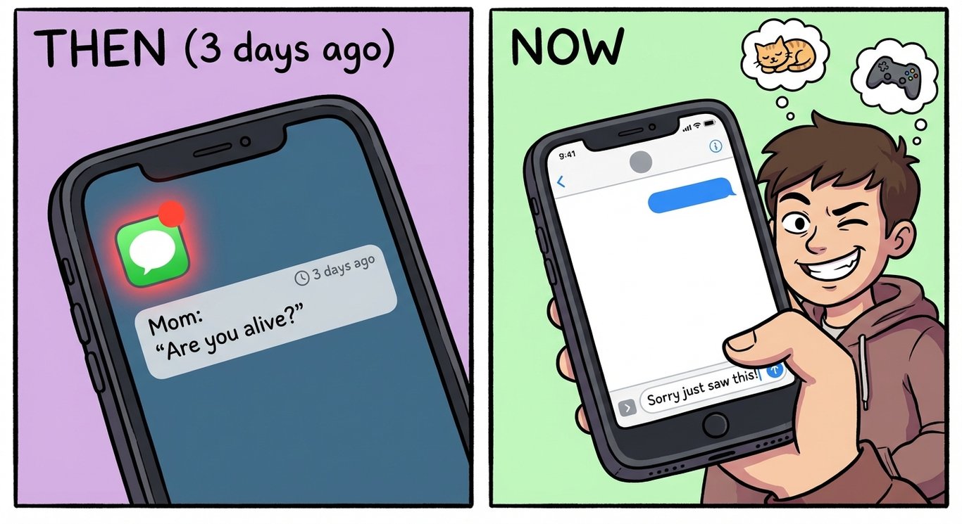 Late Reply Equals No Care