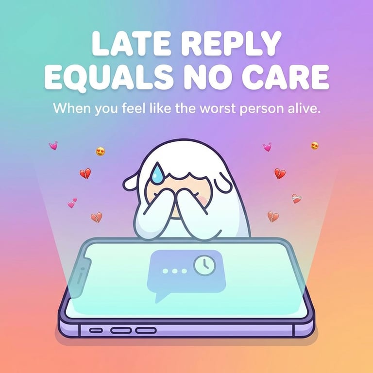 Late Reply Equals No Care sample output variant