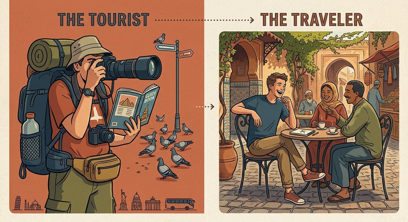 Tourist vs Traveler Vibes