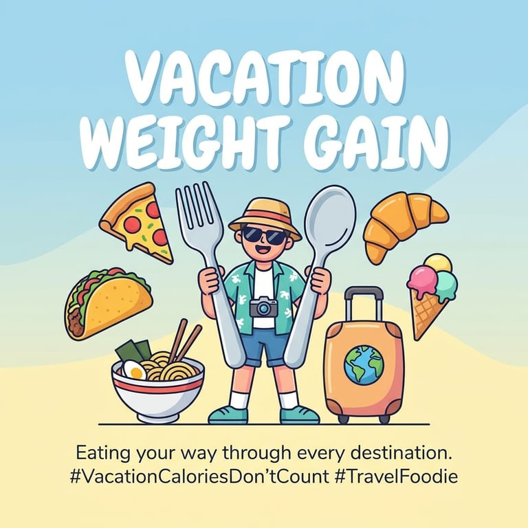 Vacation Weight Gain sample output variant