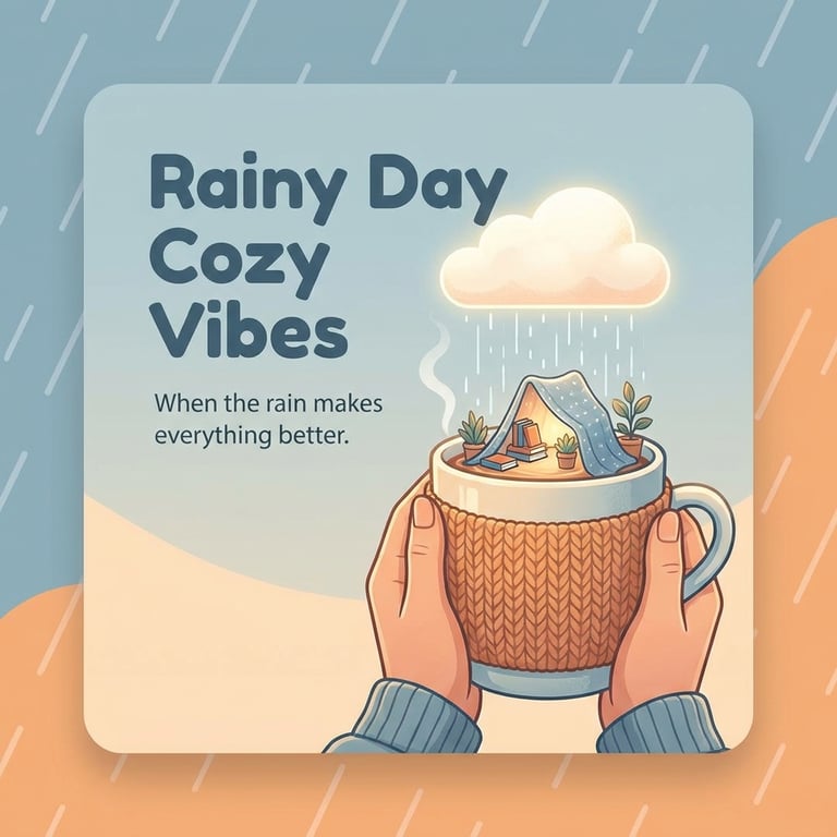 Rainy Day Cozy Vibes sample output variant