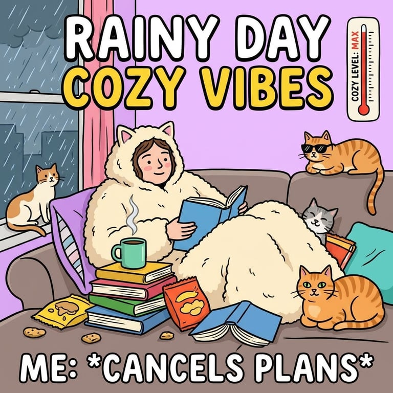 Rainy Day Cozy Vibes sample output variant